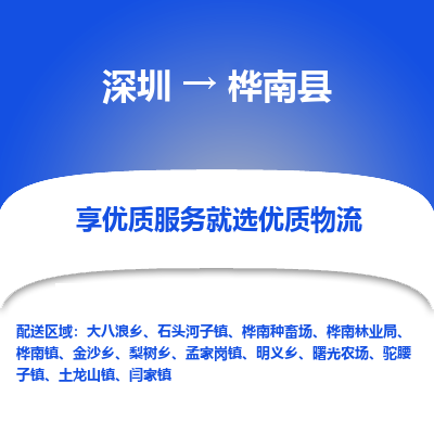 深圳到樺南縣貨運(yùn)公司(當(dāng)天派送）